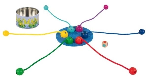 Mini gioco in latta Acchiappa la Rana