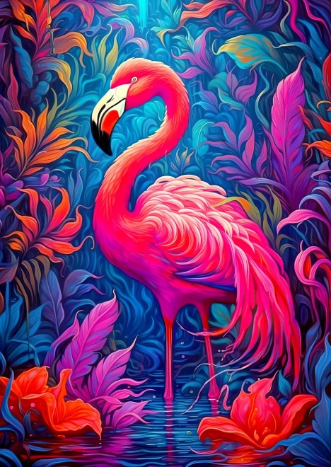 Enjoy Flamingos 1000 Piece Puzzle