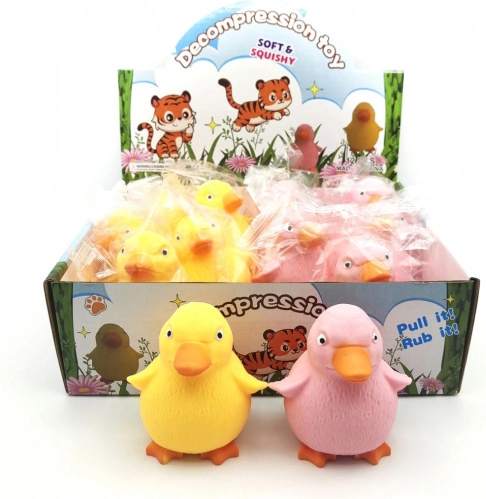 Funny squishy duck anti-stress toy 8×6 cm