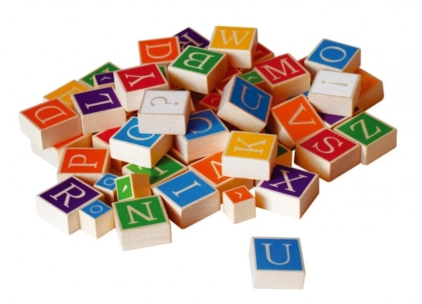 Wooden Alphabet Blocks