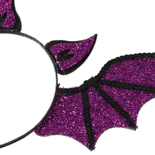 Bat Style Purple Headband