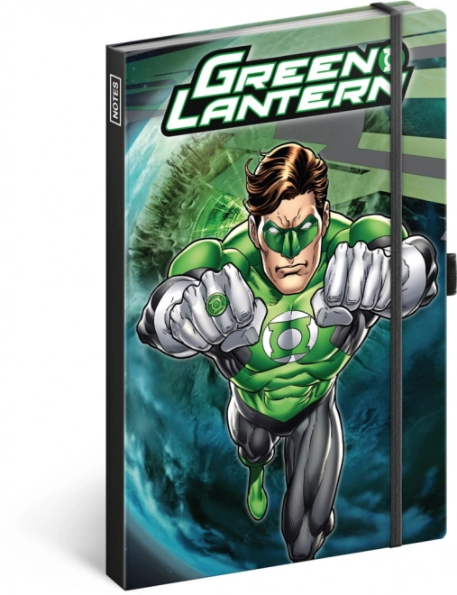 Notique Green Lantern Lined Notebook