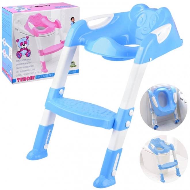 Toilet Training Step Stool with Seat Overlay