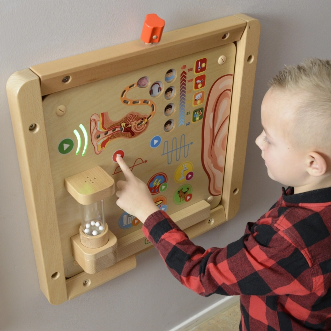 Masterkidz Tavola Educativa Sensi Visivi Montessori