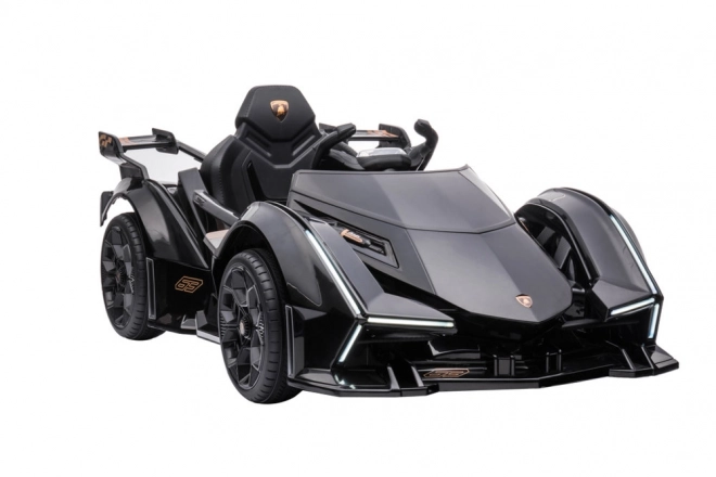 Battery-Powered Lamborghini GT Black Ride-On Car