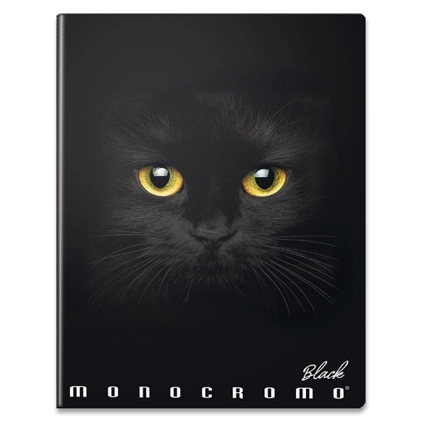 Pigna School Notebook Monocromo Black