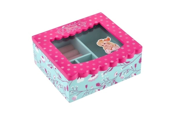 Jewelry Box Princess with Flip-Top Lid