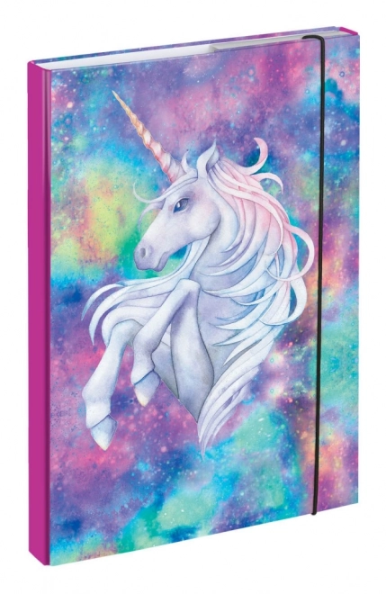 Baagl Unicorn School Notebook Folder A4