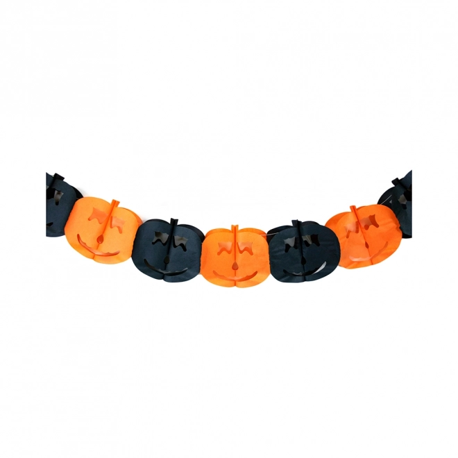 Halloween Paper Pumpkin Garland