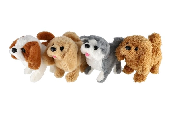 Walking and Barking Plush Dog Toy