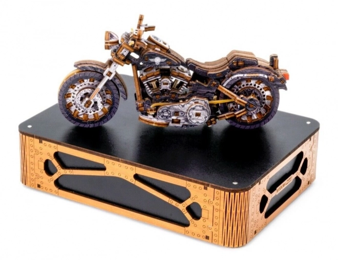 3D Wooden Puzzle Cruiser Motorcycle Limited Edition