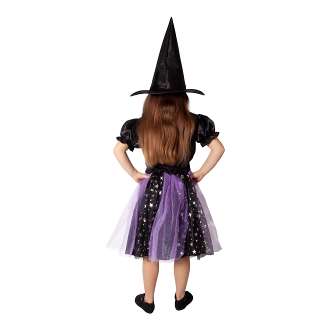 Witch Costume for Girls - Purple and Black