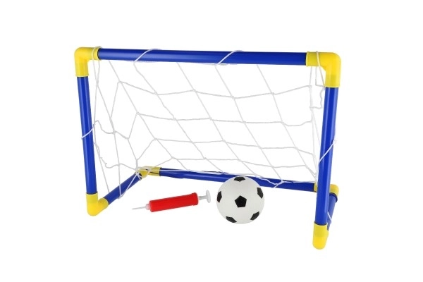 Football Goal with Ball and Pump