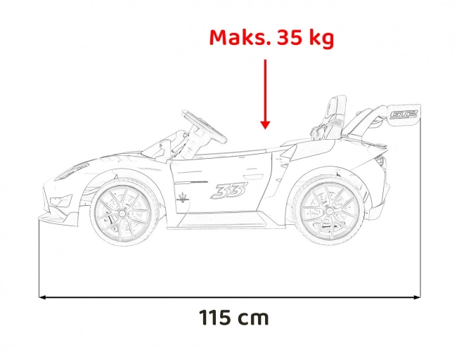 Maserati MC20 GT2 Bílé vozidlo