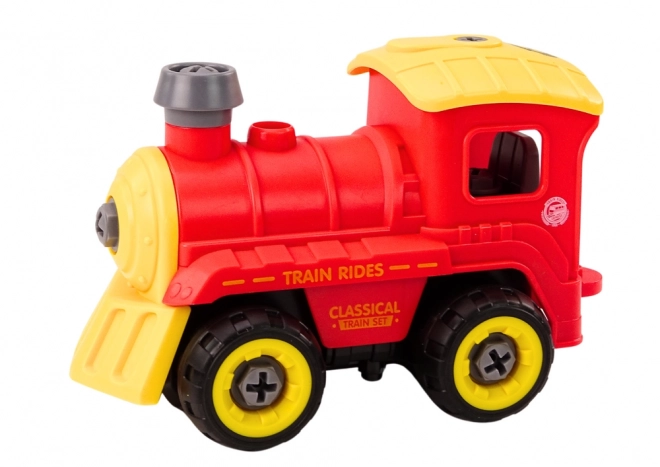 Remote Controlled Assembly Locomotive Red