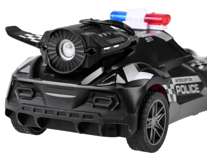 Remote Control Police Car with Smoke and Light Effects