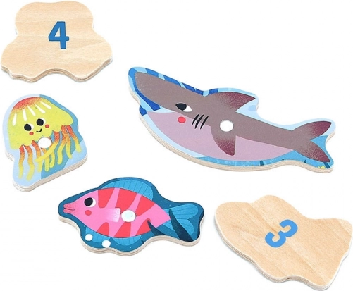 Magnetic Game Fishing in the Ocean