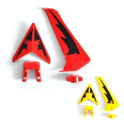 Replacement Tail Fin for Syma Helicopter – Red