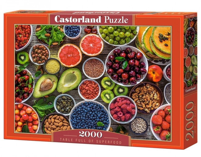Puzzle 2000 pezzi tavola di superfood