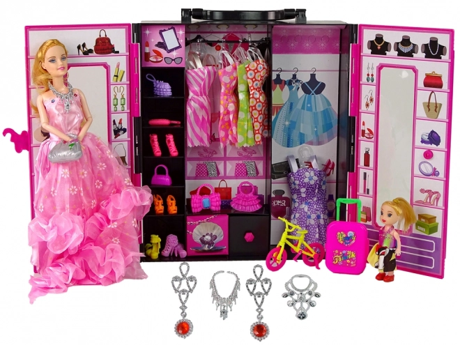 Fashion Doll with Wardrobe & Accessories