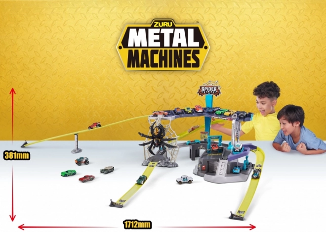 Racing Track Set Spider Attack - Metal Machines