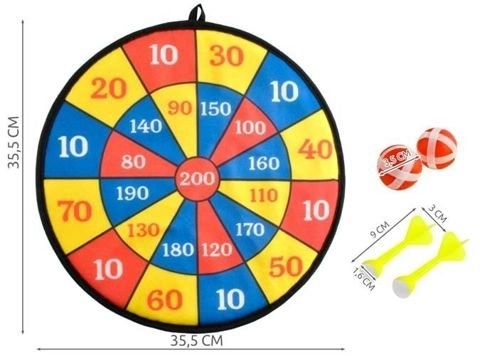 Safe Velcro Dart Game for Kids