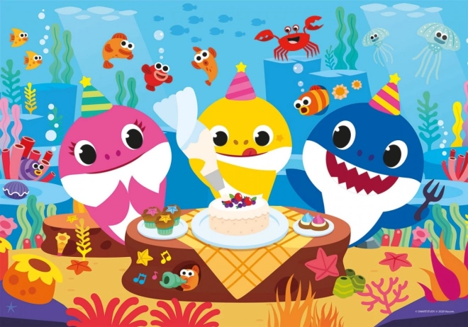 Clementoni Double-sided Puzzle Baby Shark Celebration