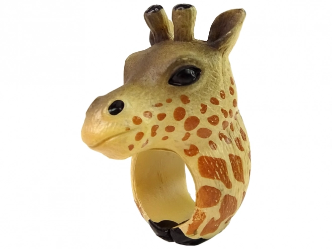 Educational Animal Hand Ring Giraffe