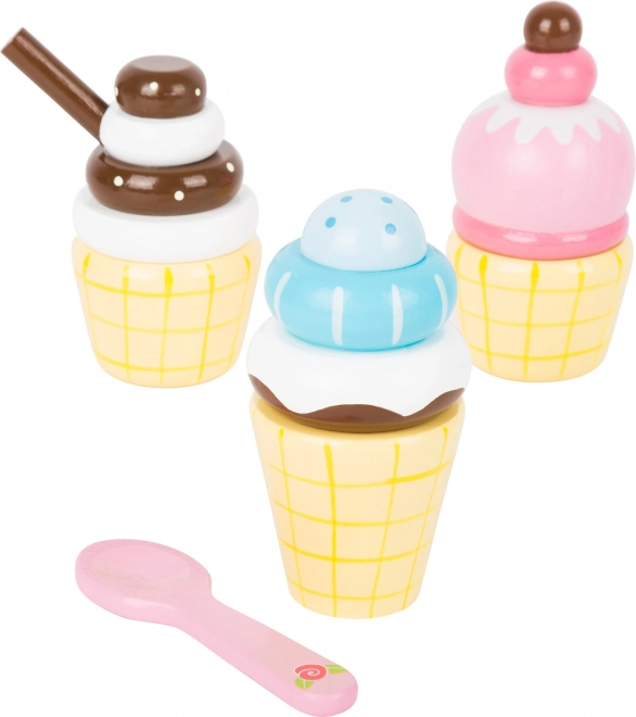 Wooden Ice Cream Set Small Foot