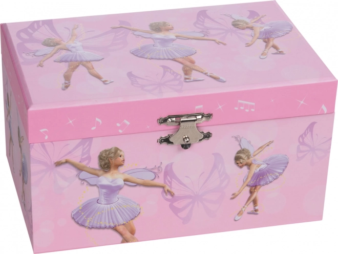 Music Jewelry Box Butterfly Dance