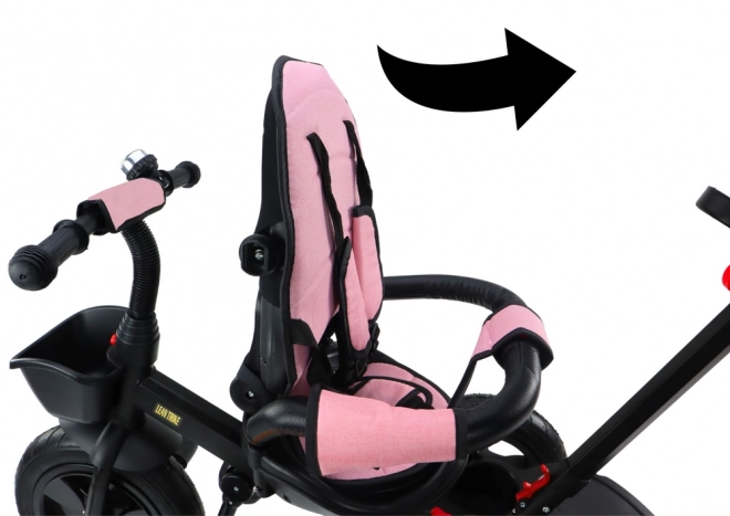 Pink Multi-functional Tricycle for Kids