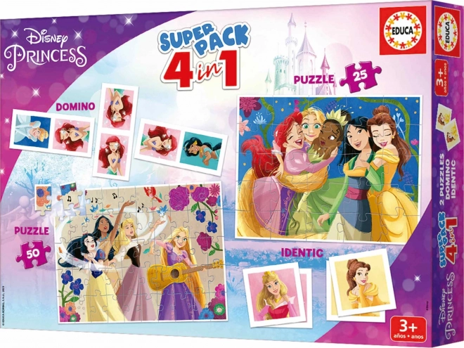 Soubor her Disney princezny 4v1