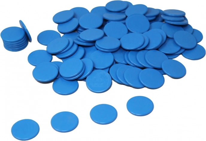 Gettoni da gioco blu Wissner 100 pz