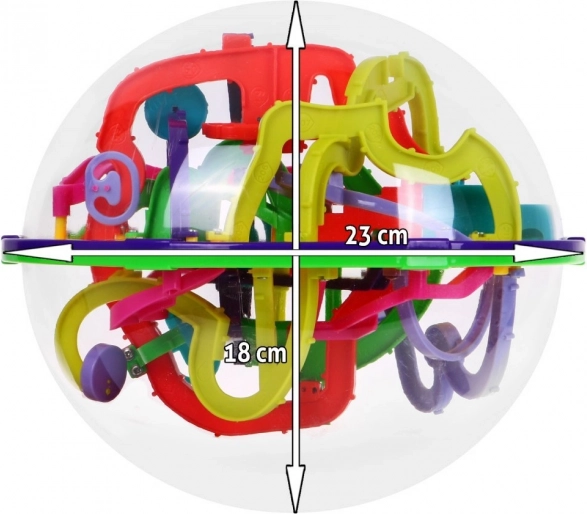 Idealna velikost za v roko – premer približno 18 cm
