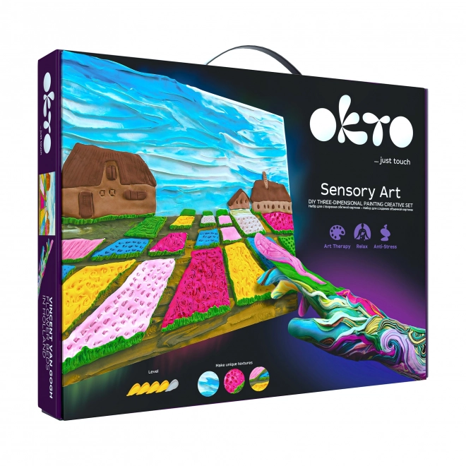 Okto Sensory Art Creative Set "Flower Beds in Holland"