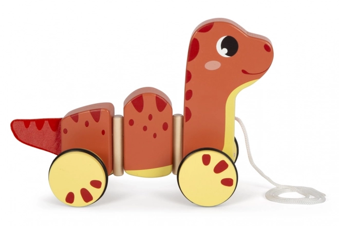 Wooden Pull Toy Dinosaur