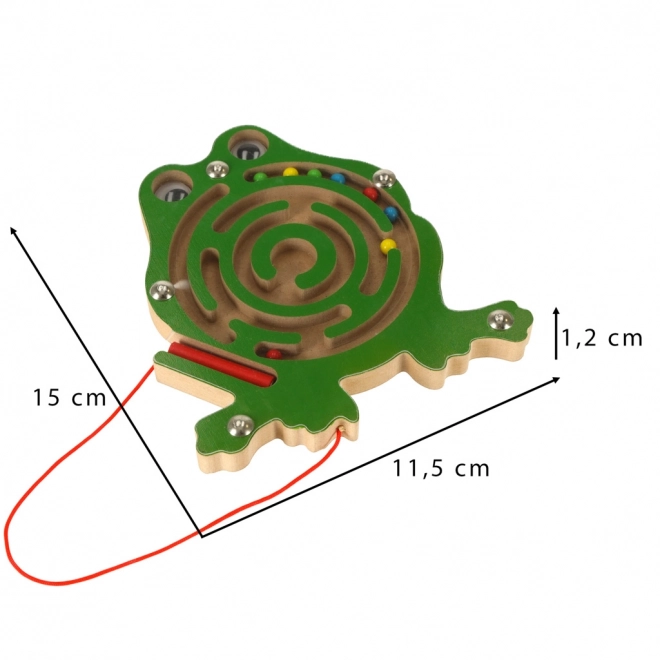 Magnetic Maze Toy Frog