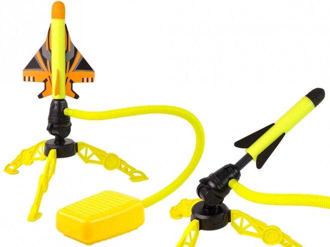 Foam Rocket Catapult Launcher Game