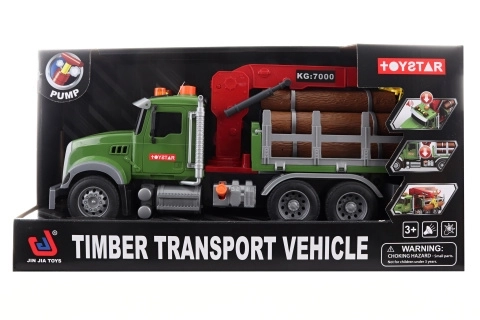 Battery Operated Log Transporter with Crank Function