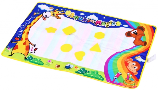 Water Drawing Mat for Kids 3+ Creative Toy with Disappearing Drawings