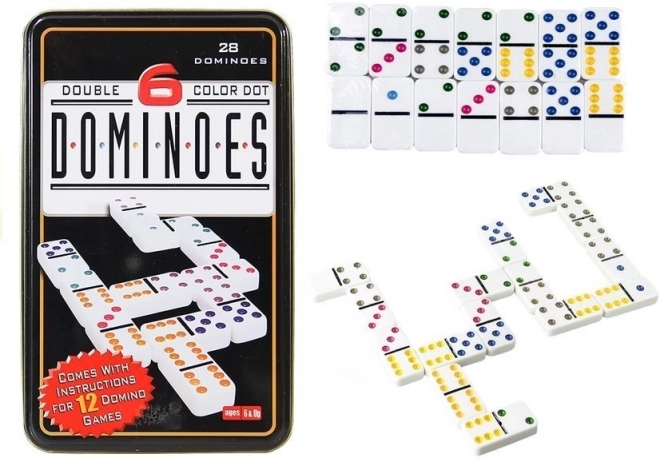 Domino Game Metal Box Set