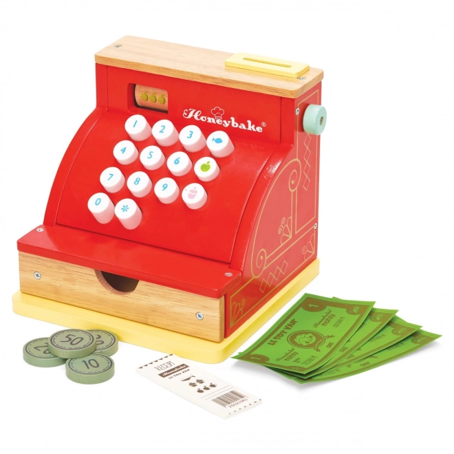 Le Toy Van Cash Register Red