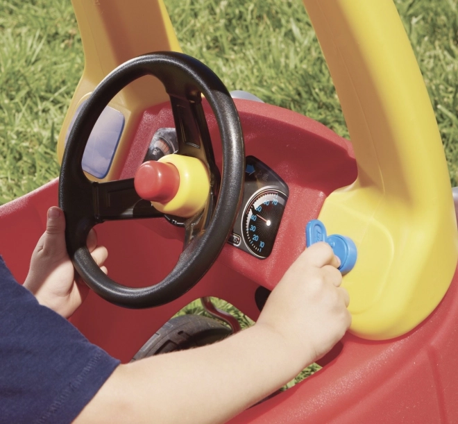 Little Tikes Cozy Coupe Ride-On Toy with New Eyes