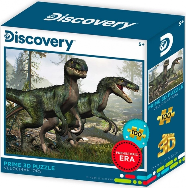 Prime 3D Puzzle Discovery: Velociraptors