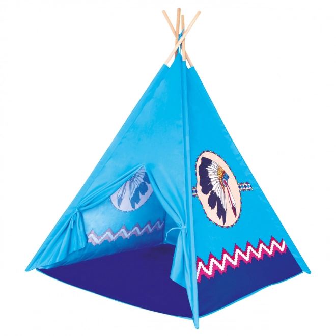 Blue Indian Style Teepee Tent