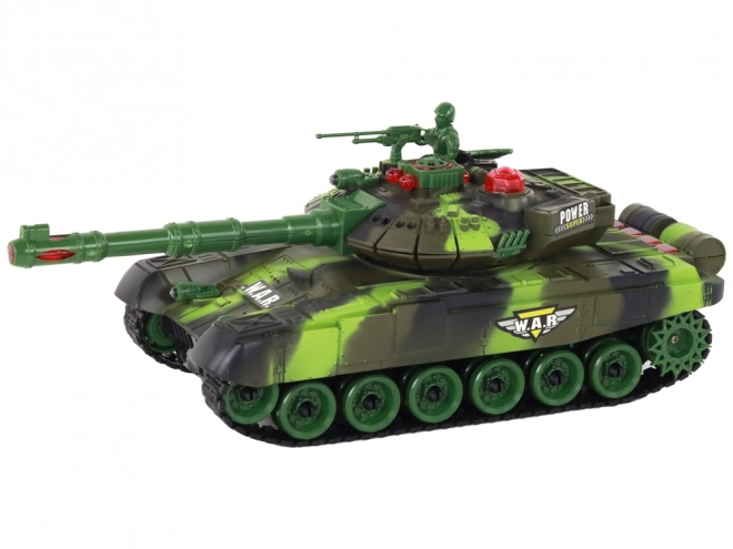 Large Remote-Controlled Military Tank