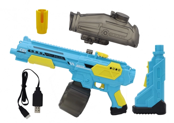 Battery Operated Blue Water Gun