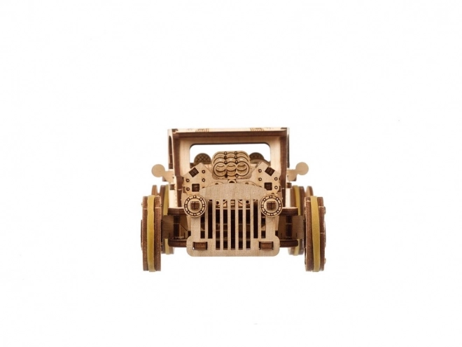 3D Wooden Puzzle Hot Rod Furious