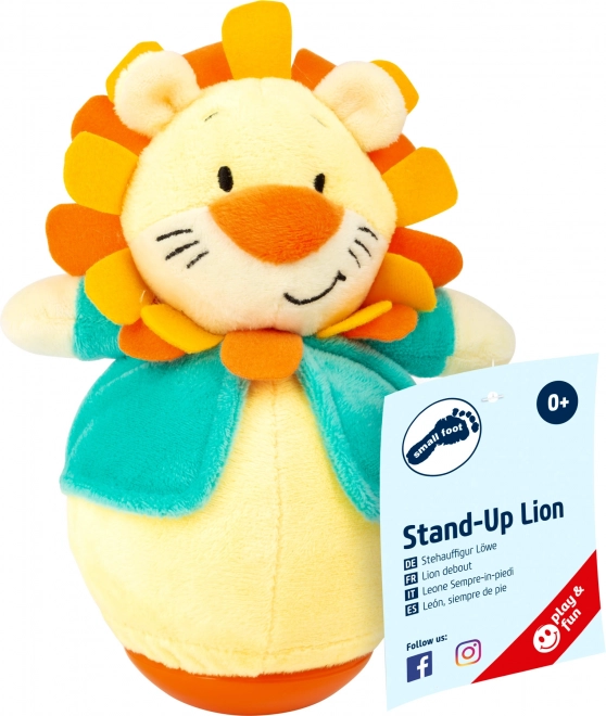 Small Foot Swaying Plush Lion