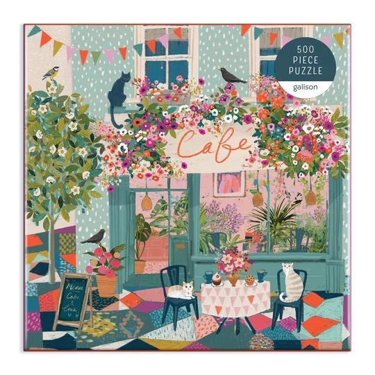 Tea Time at the Cafe Jigsaw Puzzle 500 Pieces